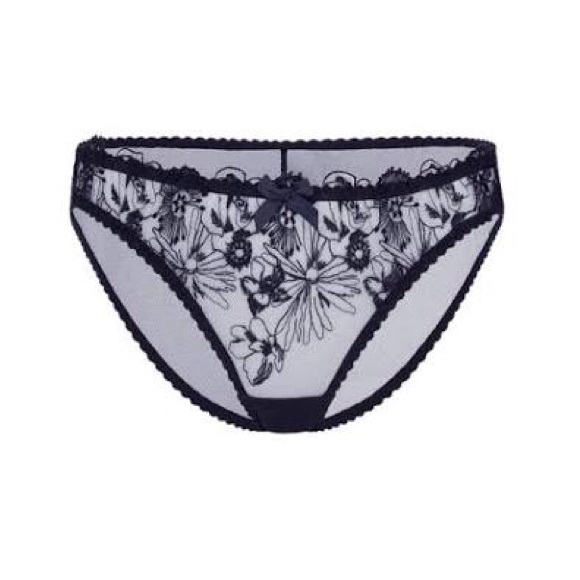 Agent Provocateur Other - Agent Provocateur Jayce Floral Lace Brief - Black BNWT - size 4